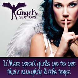 Angels Sex Toys Badge