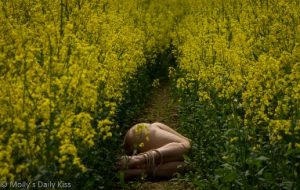 Woman laying naked in rape field sinful sunday