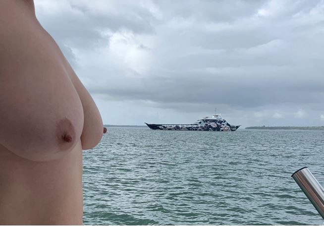 Header image for weekly round-up 561 picture of breasts next to boat